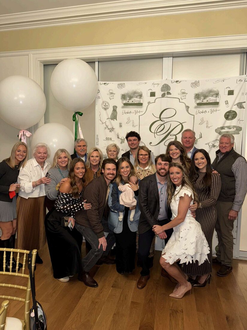 Payton with family at a gathering